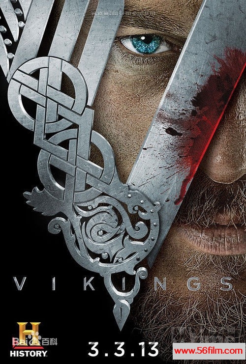 [百度云][2013-2017][美国][维京传奇 Vikings][第1-4季全][总共49集][季终完结][剧情/动作][英语中字]