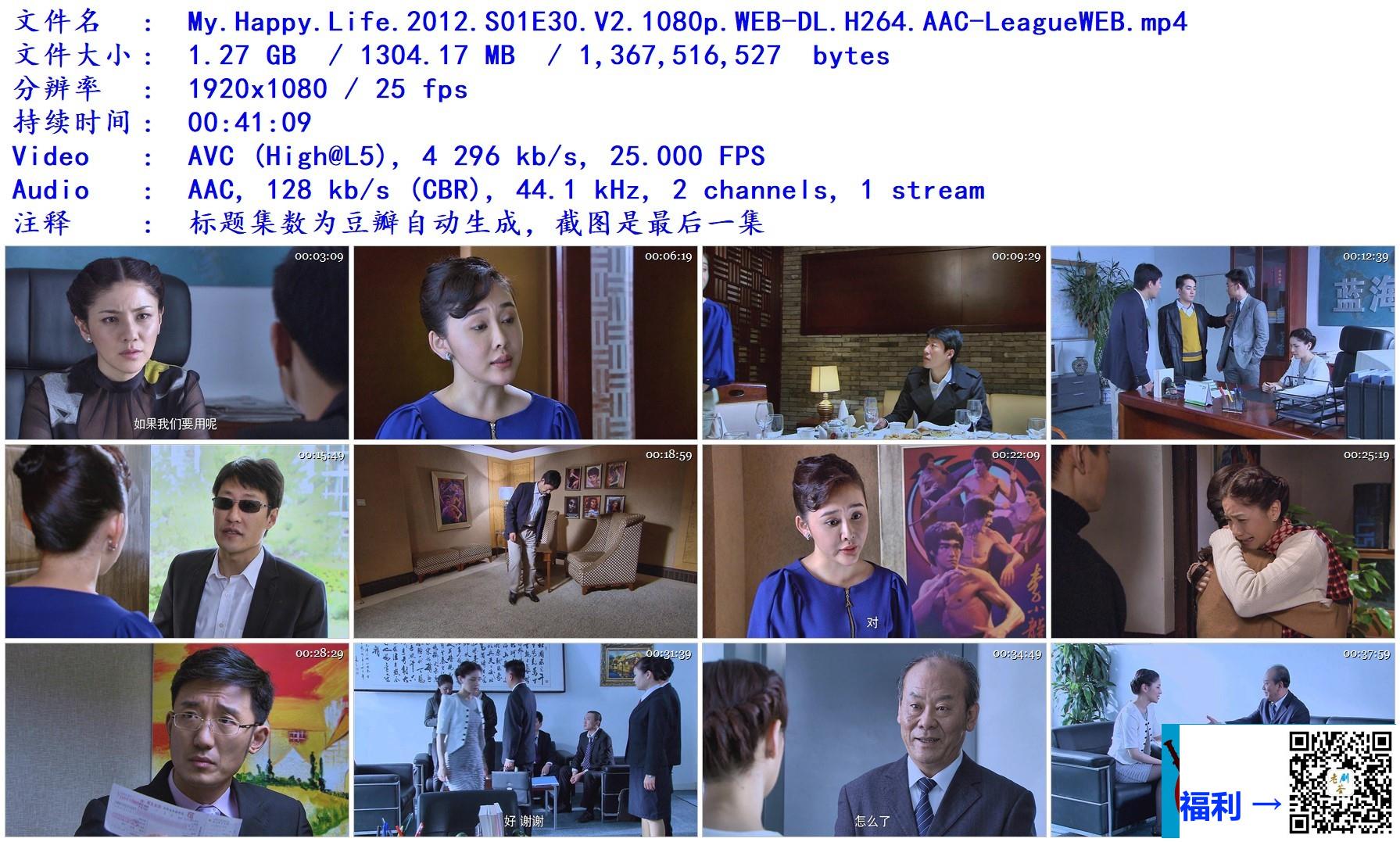 2012-我们的快乐人生-于震-胡可-潘虹-共30集-国语-简中-mp4-1.2GB-1080p-无台标