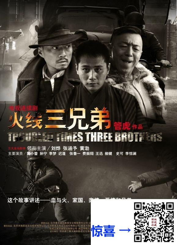 2013-火线三兄弟-张涵予-刘烨-黄渤-共40集-国语-中文字幕-MP4每集均约2.92G-共116.75G-1080P-无水印